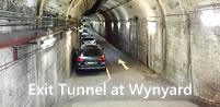 Wynyard exit tunnel